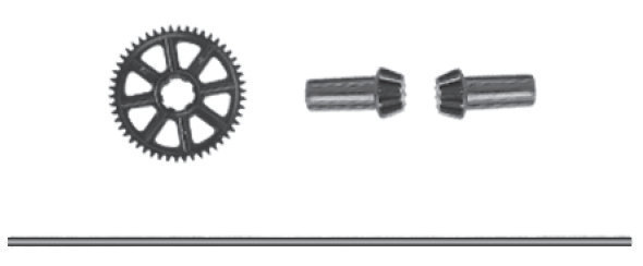 Absima Main drive shaft & gear AB30-ZJ05