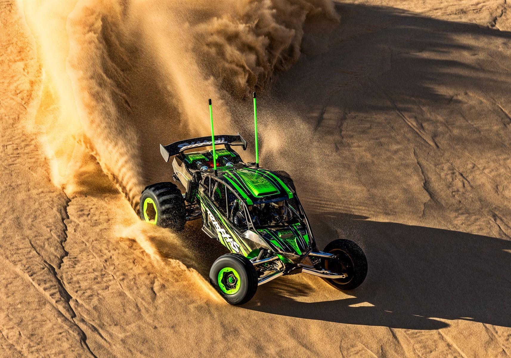 Traxxas FUNCO RWD 8S VXL 1/6 Sand Car Grün RTR Brushless o. Akku & Lader 109076-4 - Abbildung 13