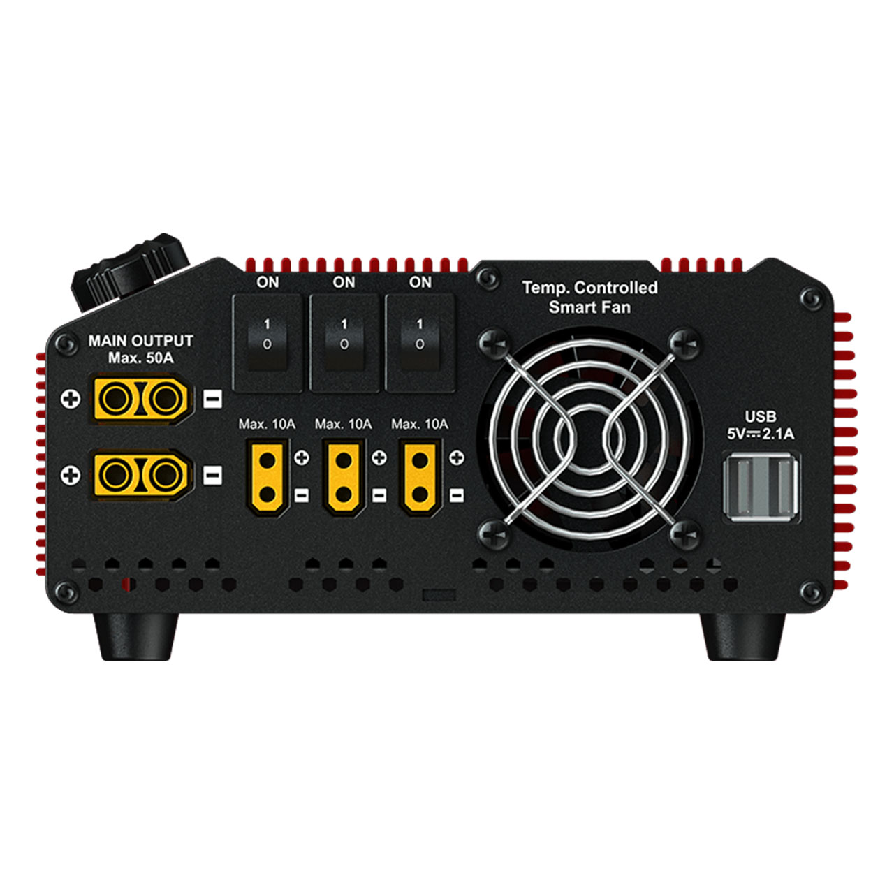 SkyRC eFuel 1200W 50A 15-30 Volt Netzteil XT-Buchse mit LCD Anzeige SK-200015-17