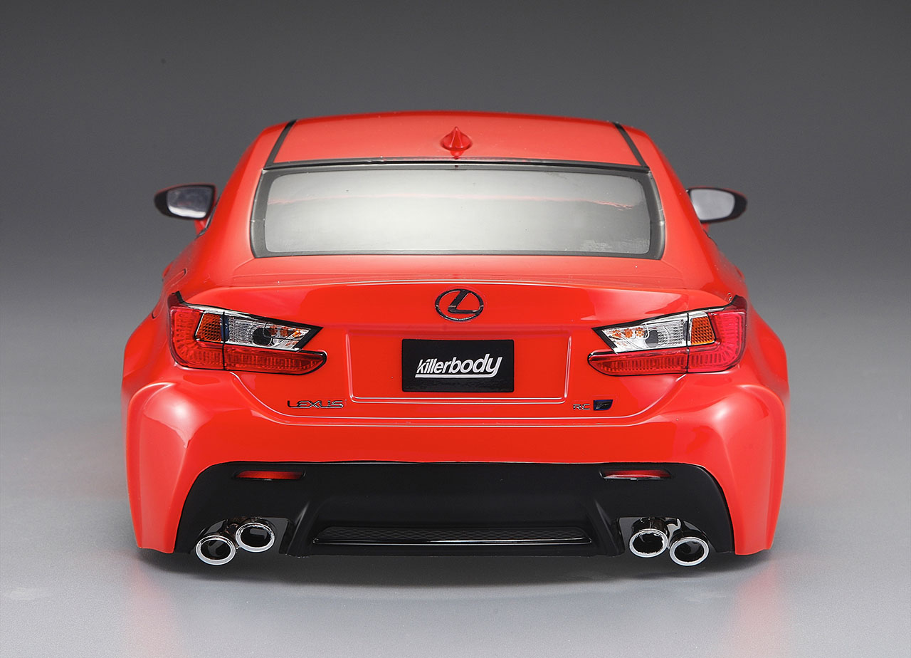 Killerbody Lexus RC Karosserie Orange 195mm RTU KB48649