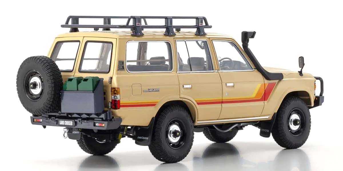 Kyosho 1:18 Toyota Land Cruiser 60 1980 Beige 08956XBE