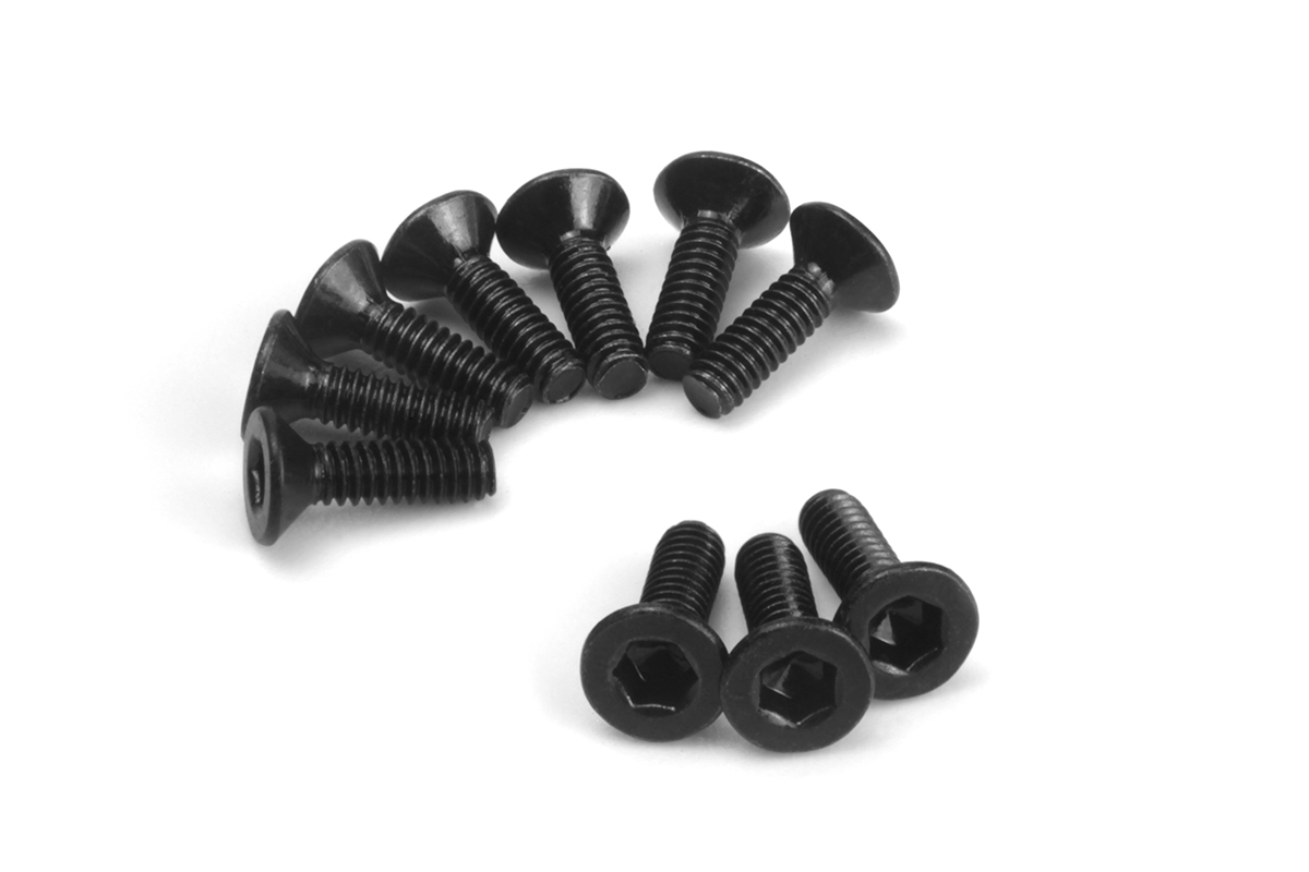 HPI Flachkopfschraube M1.7x6mm (Innensechskant/10St.) 161186