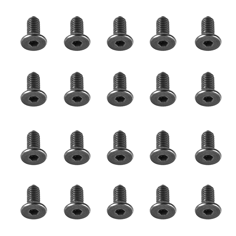 LC Racing Sechskant Senkkopfschraube M2.6x6mm 20 Stück LCSK43