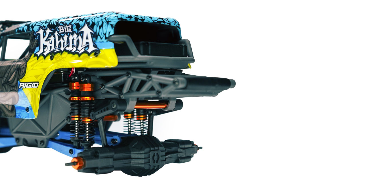 HPI 1:18 Mini King Flux Big Kahuna Ford Bronco 4400 160807 - Abbildung 7