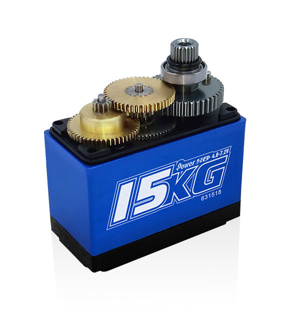 Power HD Servo LW-15MG MG digital waterproof HV (15.0KG/0.11SEC) HD-LW-15MG