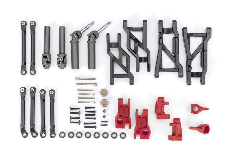 Traxxas Antriebswellen & Aufhängungs-Set HD rot 2WD Slash, Raptor 9181-RED