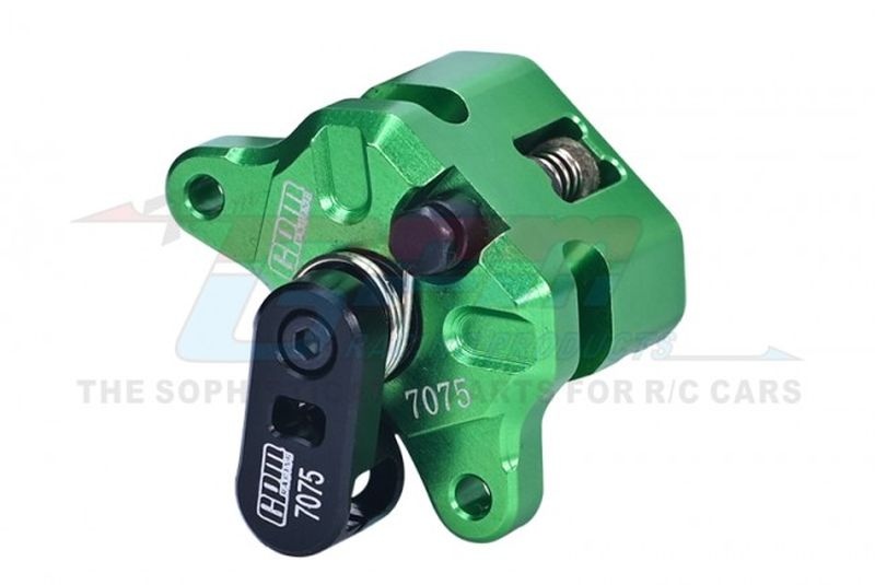 GPM ALU 7075 FRONT BRAKE DISC CALIPER grün 1/4 PROMOTO-MX MOTORCYCLE RTR MX2035G