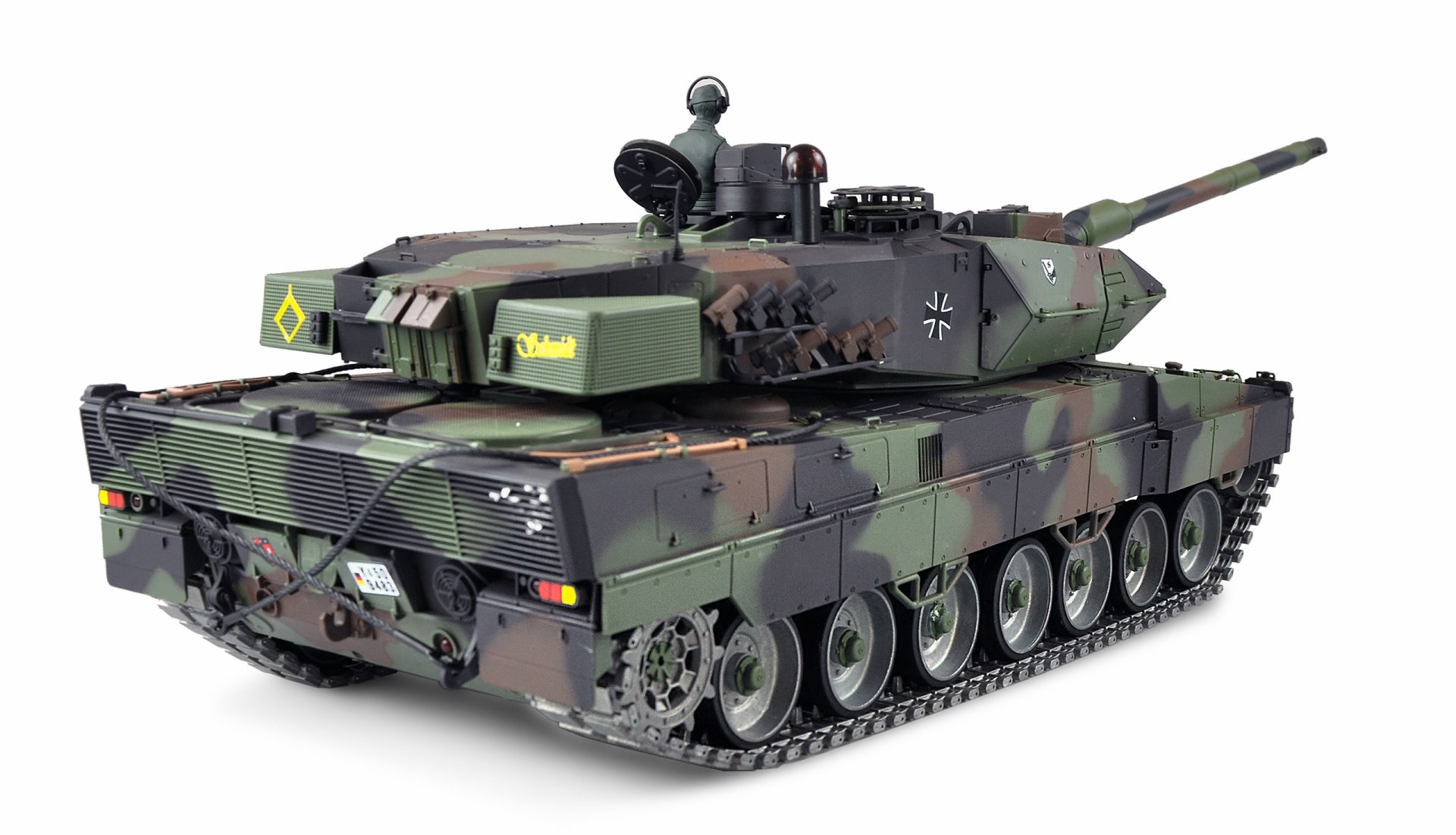 Amewi Leopard 2A6 1:16 Professional Line IR/BB Panzermodell mit Sound 23113 - Abbildung 3
