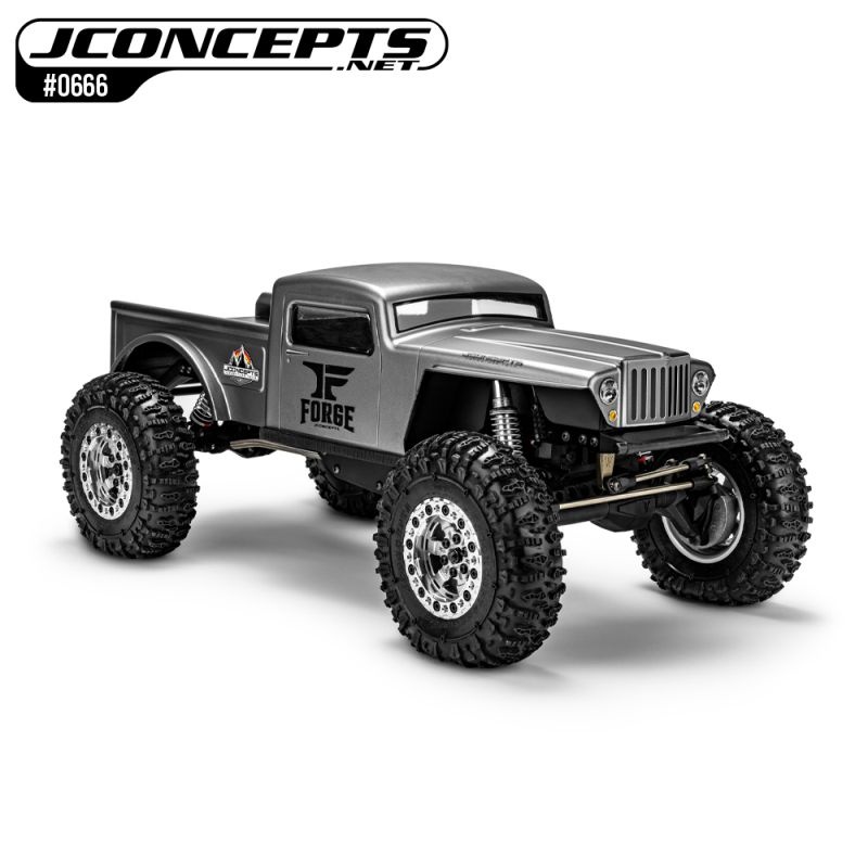 JConcepts "The Forge" mit Ladefläche Karosserie 313mm Traxxas 1/10 Crawler 0666 - Abbildung 1
