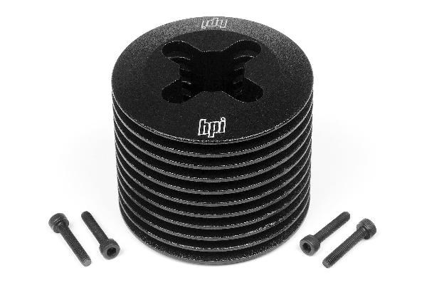 HPI Aluminium Kühlkopf (schwarz/F3.5) 1458
