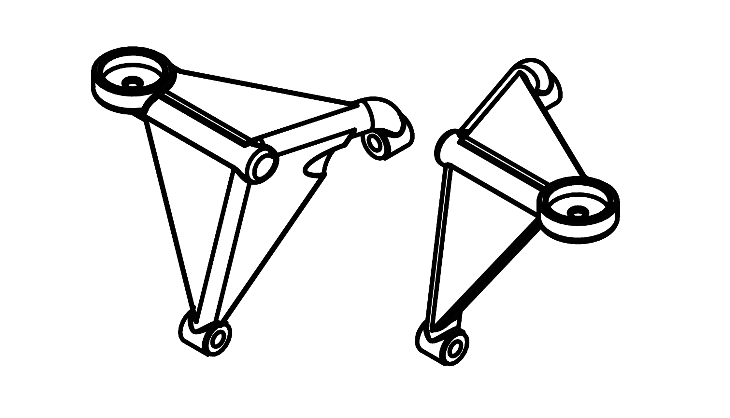 Amewi Karosseriehalter vorne 17223023