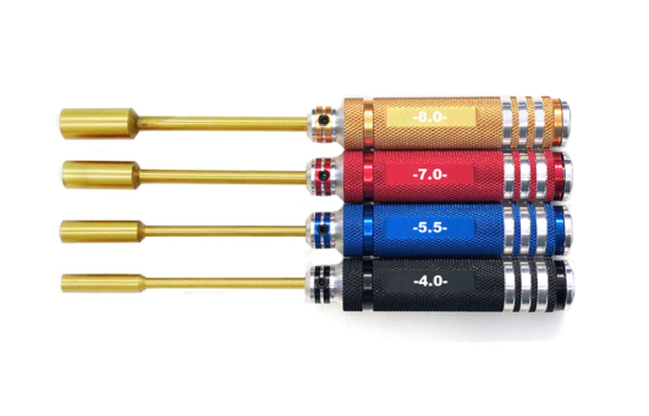 Modster Tools Außensechskantschlüssel titanbeschichtet MD10052