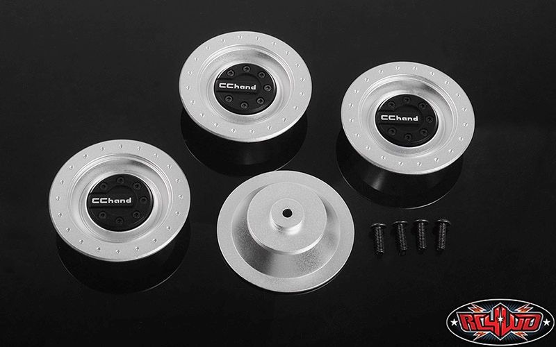 RC4WD Armor Wheels for DJI Robomaster (Chrome) VVV-C0813
