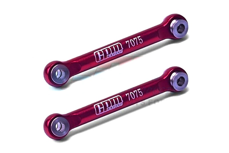 GPM Lenkstange 7075-T6 Aluminium vorne rot (2) für ARRMA 1/18 Granite 4WD MGG162R