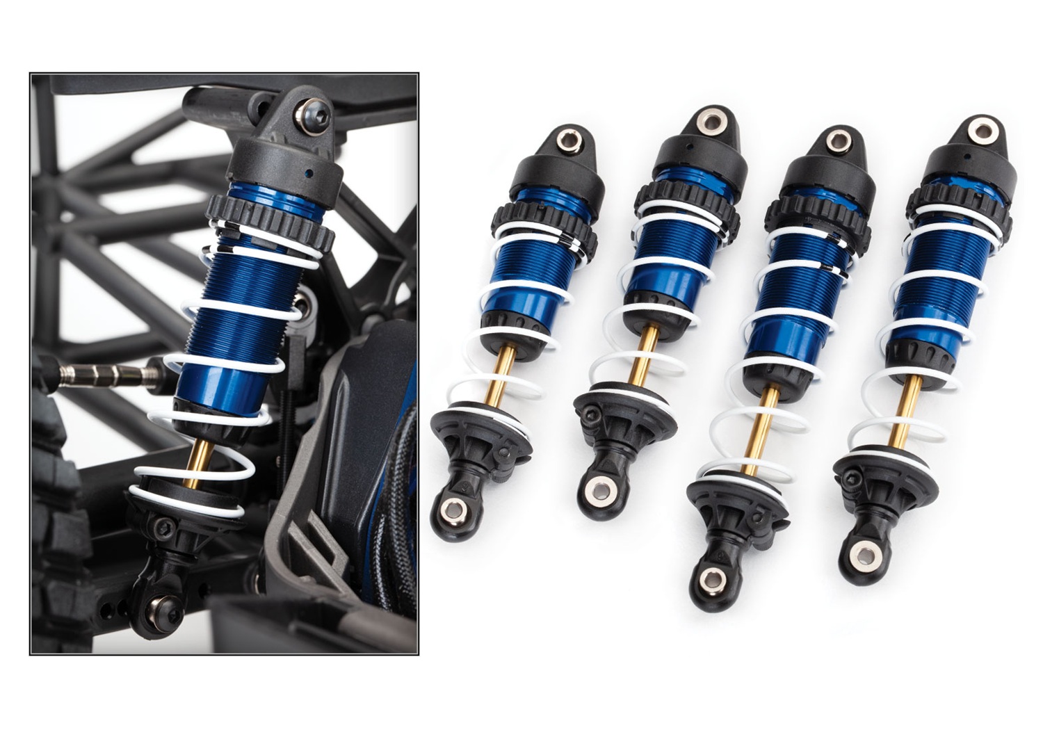 Traxxas Slash 4x4 Clipless VXL Ultimate grün 1/10 SC RTR ohne Akku und Ladegerät 68277-4 - Abbildung 10
