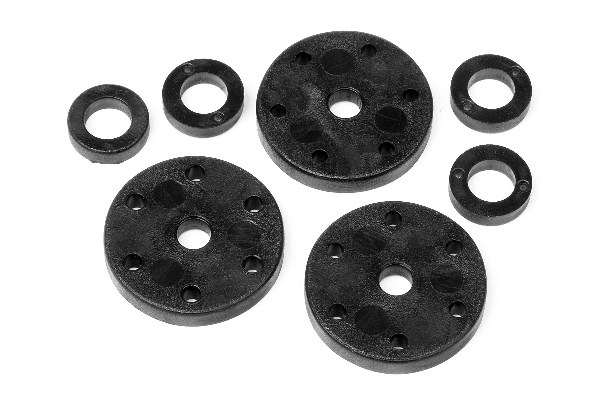HPI 6-Loch Kolbenplatten (1.2/1.3/1.4mm/Je 2St) 67353