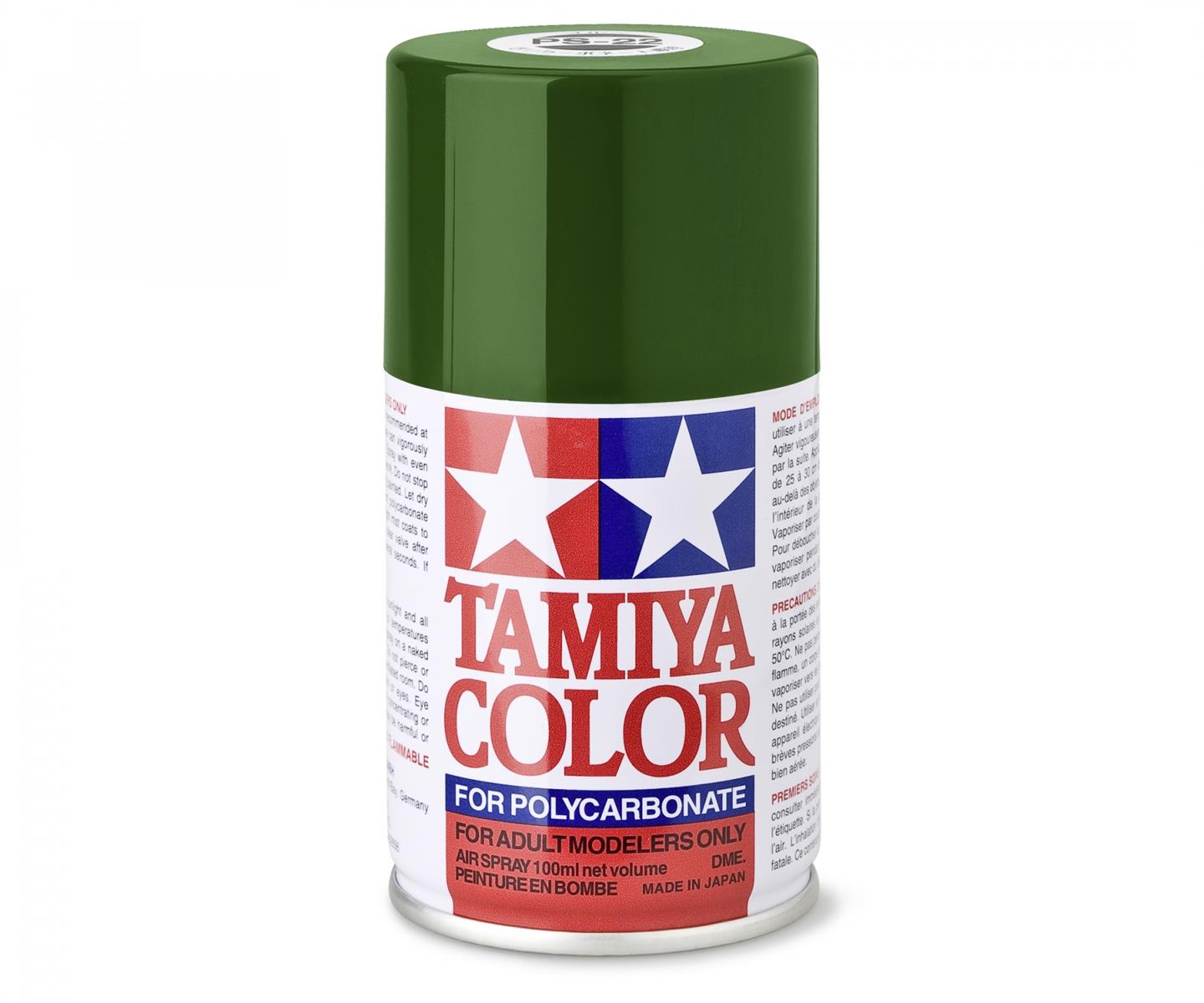 Tamiya Color Lexan Spray Farbe PS-22 Racing Grün PS22 Green 100ml 300086022