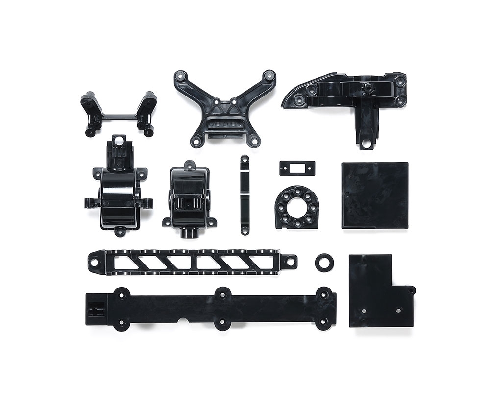 Tamiya 51075 DF-02 A-Teile Dämpferbrücken/Getriebeab. 300051075