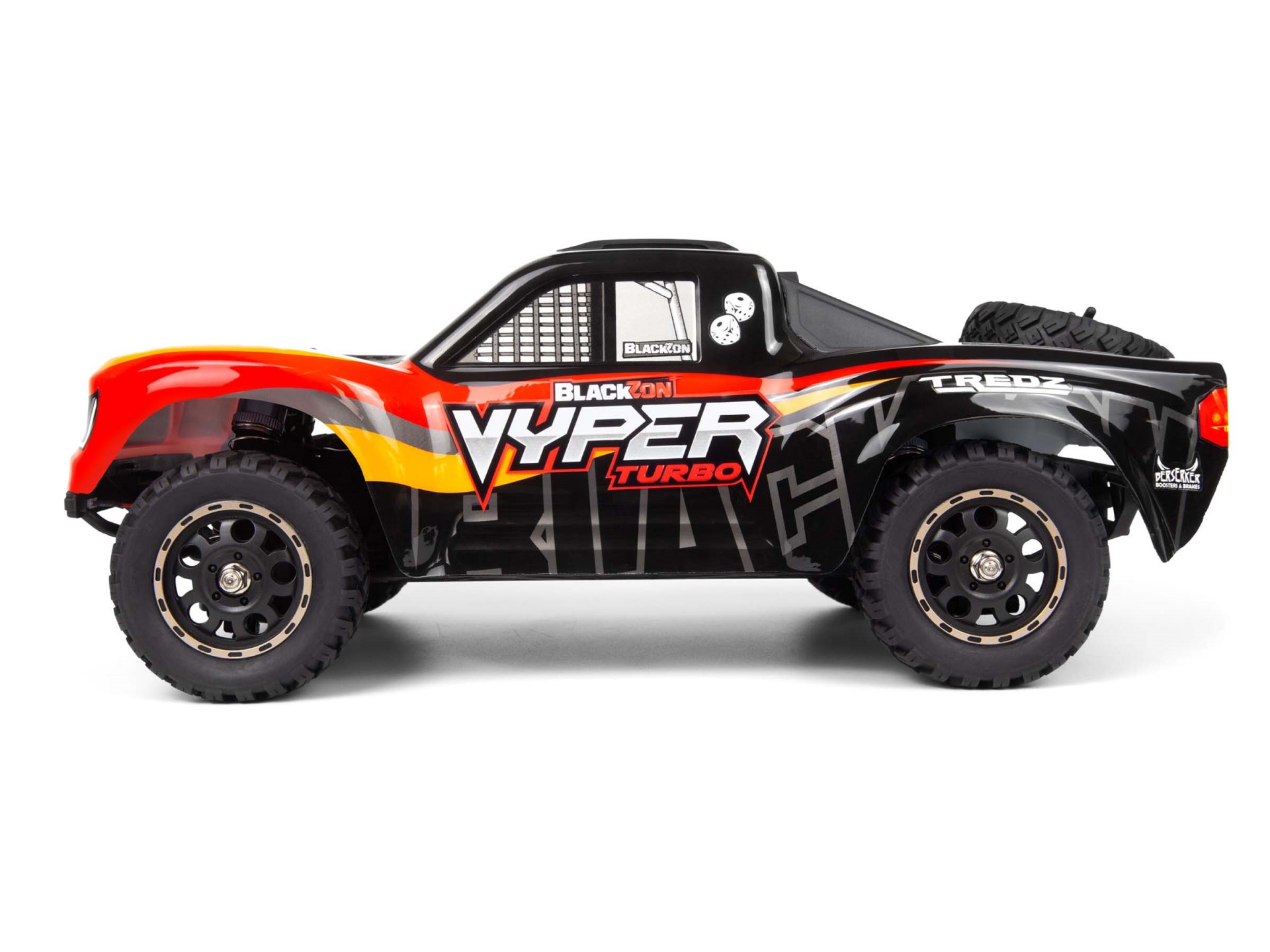 BLACKZON Viper SC Turbo 1/16 4WD Brushless SCT Rot/Orange 540275 - Abbildung 2