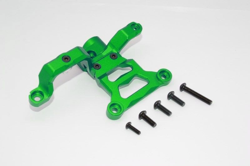 GPM Alu Obere Lenkhalteplatte vorn grün Traxxas X-MAXX