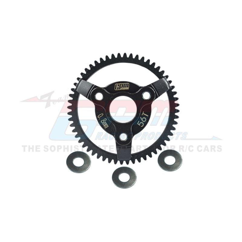 GPM Hauptzahnrad 56Z Carbon-Stahl 1/10 2WD-Modelle SSLA2W056TBK