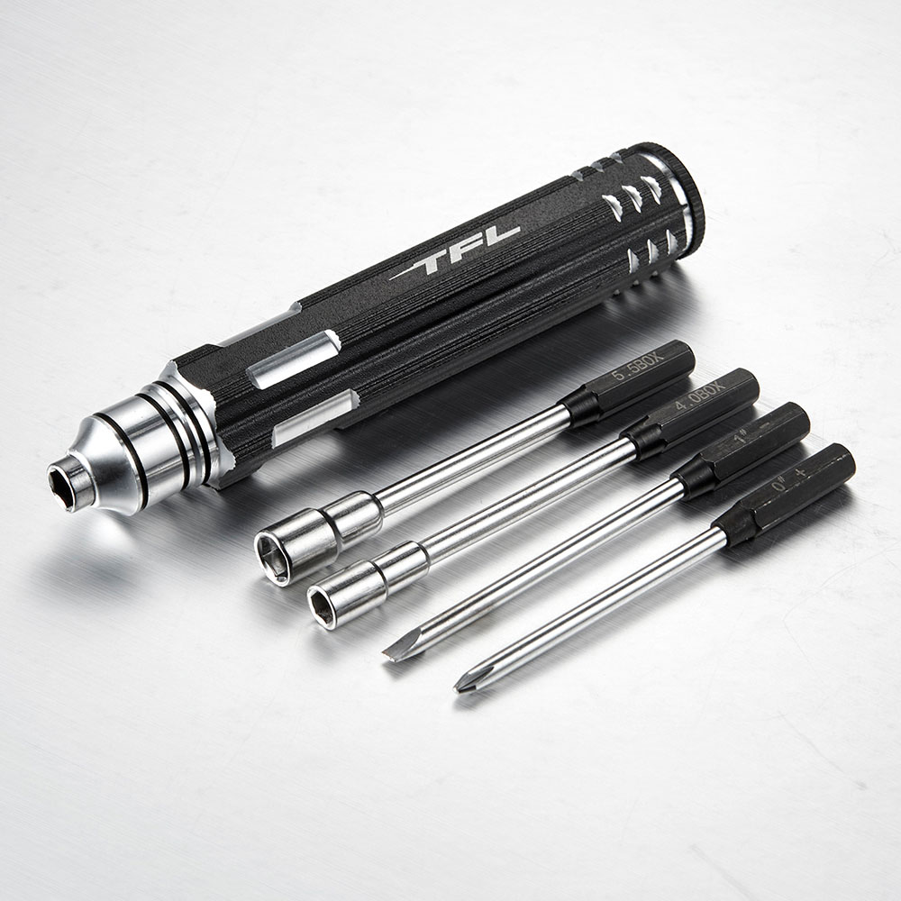 TT1604-03BK Werkzeugset 8 in 1 1-/0+/4,0/5,5/1,5/2,0/2,5/3,0mm