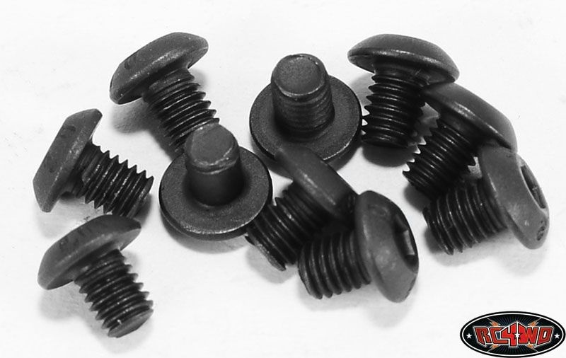 RC4WD Steel Button Head Cap Screws M3 x 4mm (10) Z-S0745