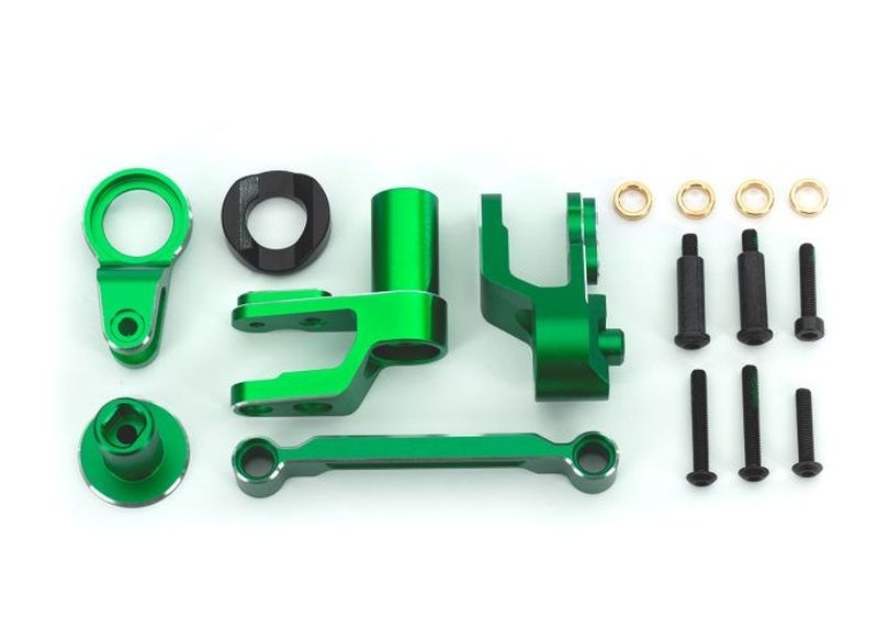 Traxxas Lenkung Bellcranks Alu grün Maxx Slash 10246-GRN