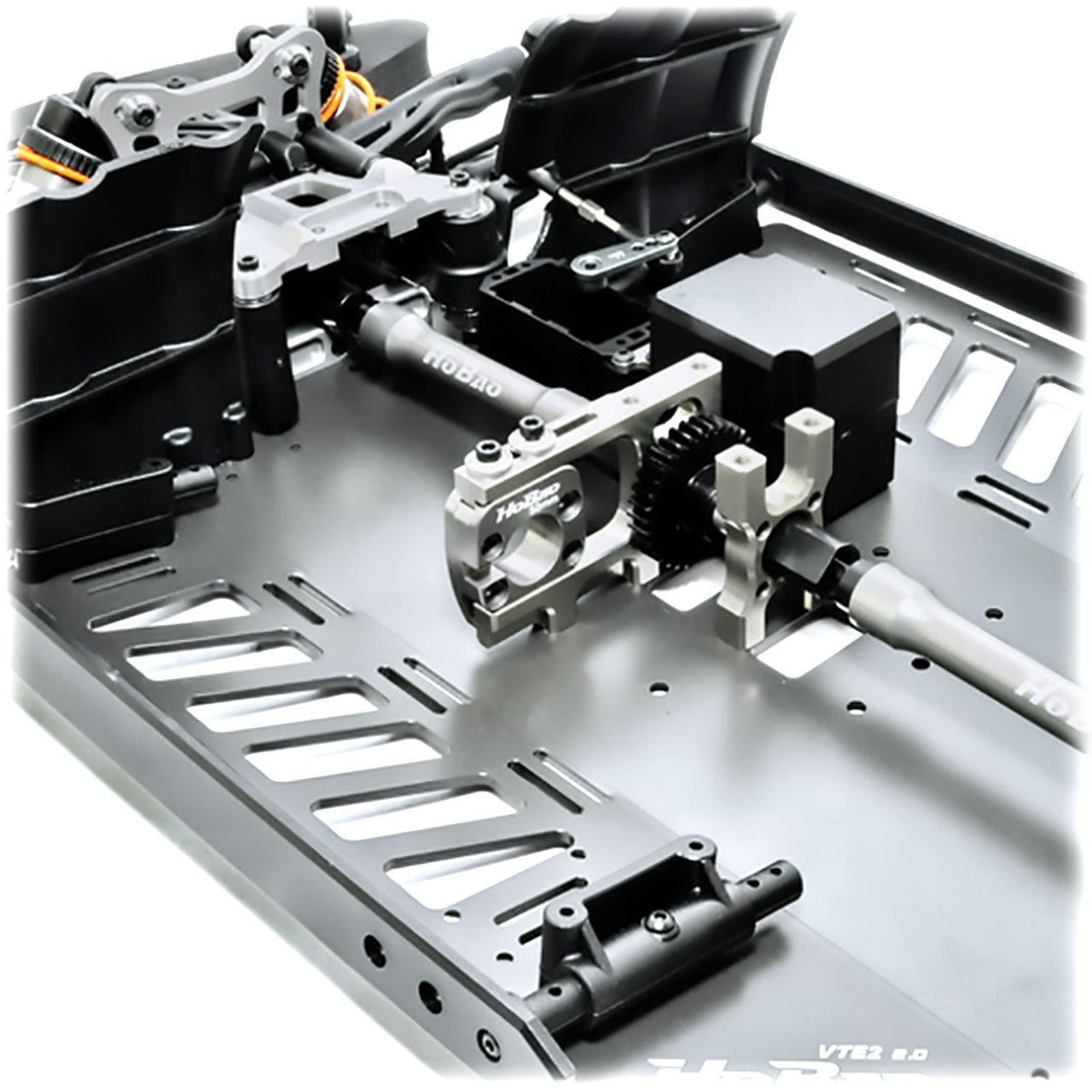 Hobao Hyper VTE2 On-Road Extreme Speed 1/7 Chassis (ohne Karosseri VTE2-V2 - Abbildung 4