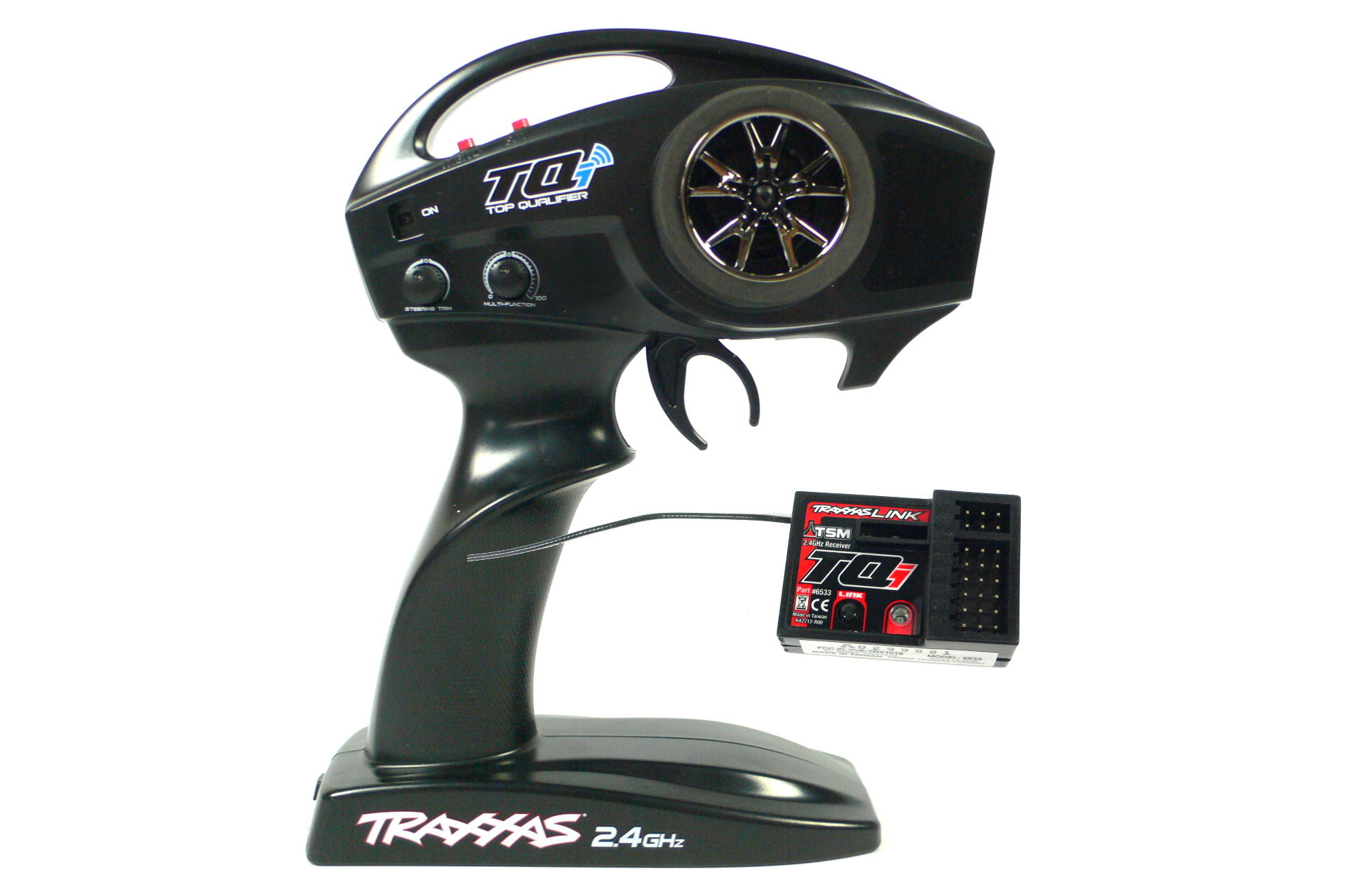 Traxxas 6528 TQi 2-Kanal Fernsteuerung 2.4GHz + 5-Kanal TSM Empfänger - Abbildung 1