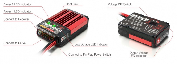 SkyRC Dual Power Regulator Sky R/C SK-600047-01
