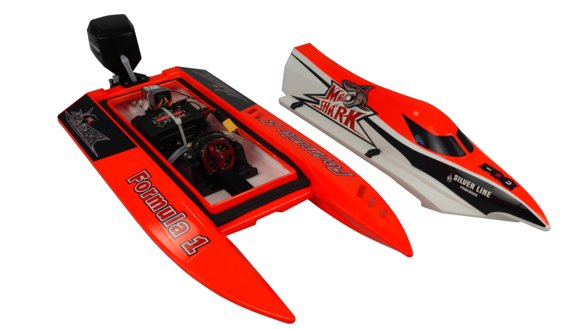 Joysway F1 Boot Mad Shark V2 Brushless 2.4 GHz RTR 26075 - Abbildung 3