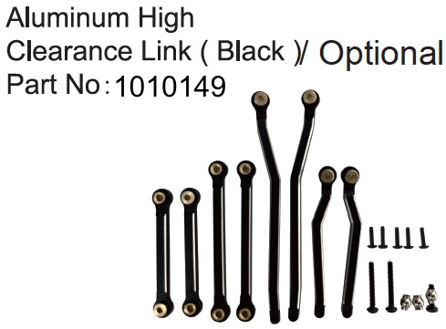 Hobby Plus Optional Alu. HC Links - PRO/EVO 1:18 240349