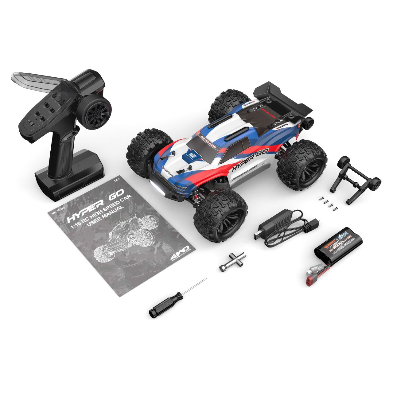 MJX Hyper GO 1/16 Brushless Truggy 4WD RTR 16212 - Abbildung 6