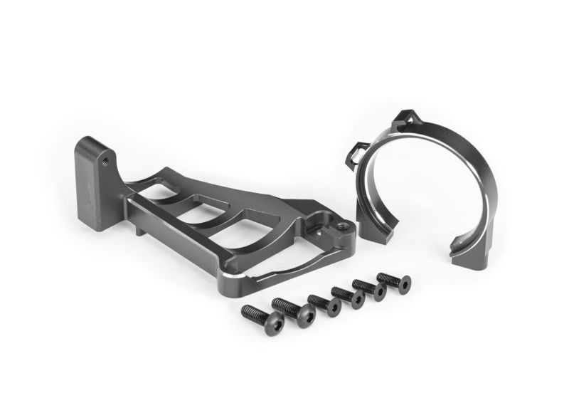 Traxxas Motorhalter Alu grau für TRX3461 Maxx, Hoss, Stampede 4x4 V2 10261-GRAY