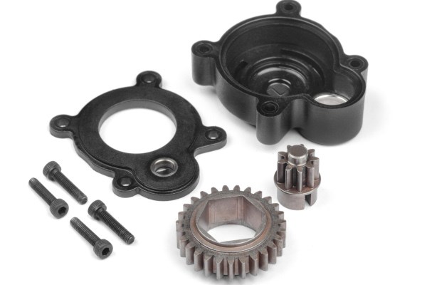 HPI ROTO START BACK PLATE V3 14MM HEX 120277