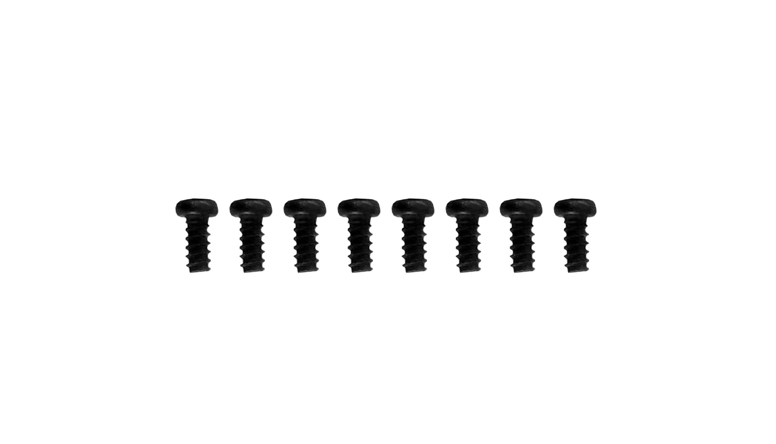 Amewi Rundkopfschrauben Schneidegewinde 2,5x6mm, 8 Stück 17223183