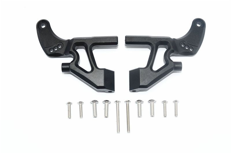 GPM Alu Flügelhalter hinten schwarz Traxxas 1/10 E-Revo