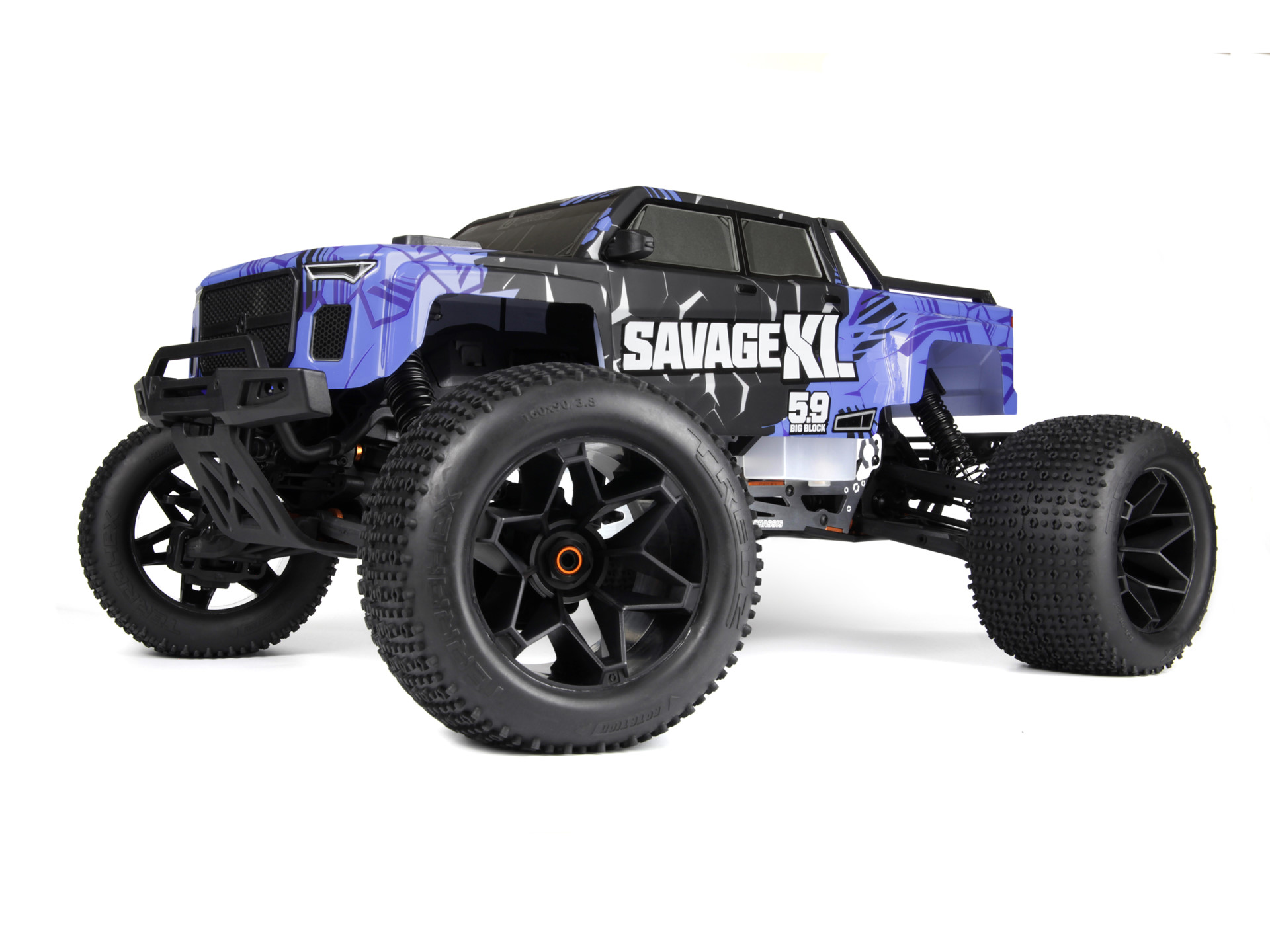 HPI Racing Savage XL 5.9 GTXL-6 Blau Nitro Monstertruck 160586 - Abbildung 1