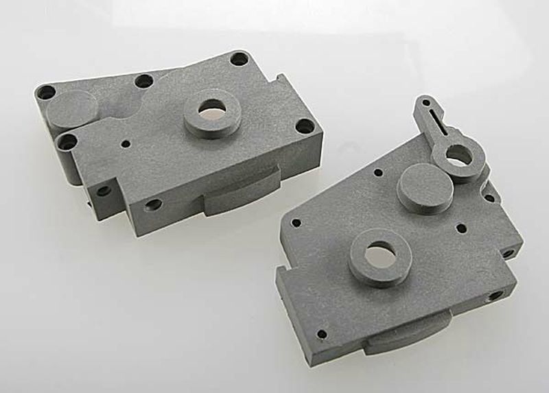 Traxxas GEARBOX HALVES (GREY) (LEFT & 4491A