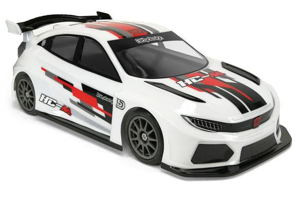 Bittydesign HC-M 1/10 M-chassis clear body for 210-225mm wheelbase car BDFWD-HCM