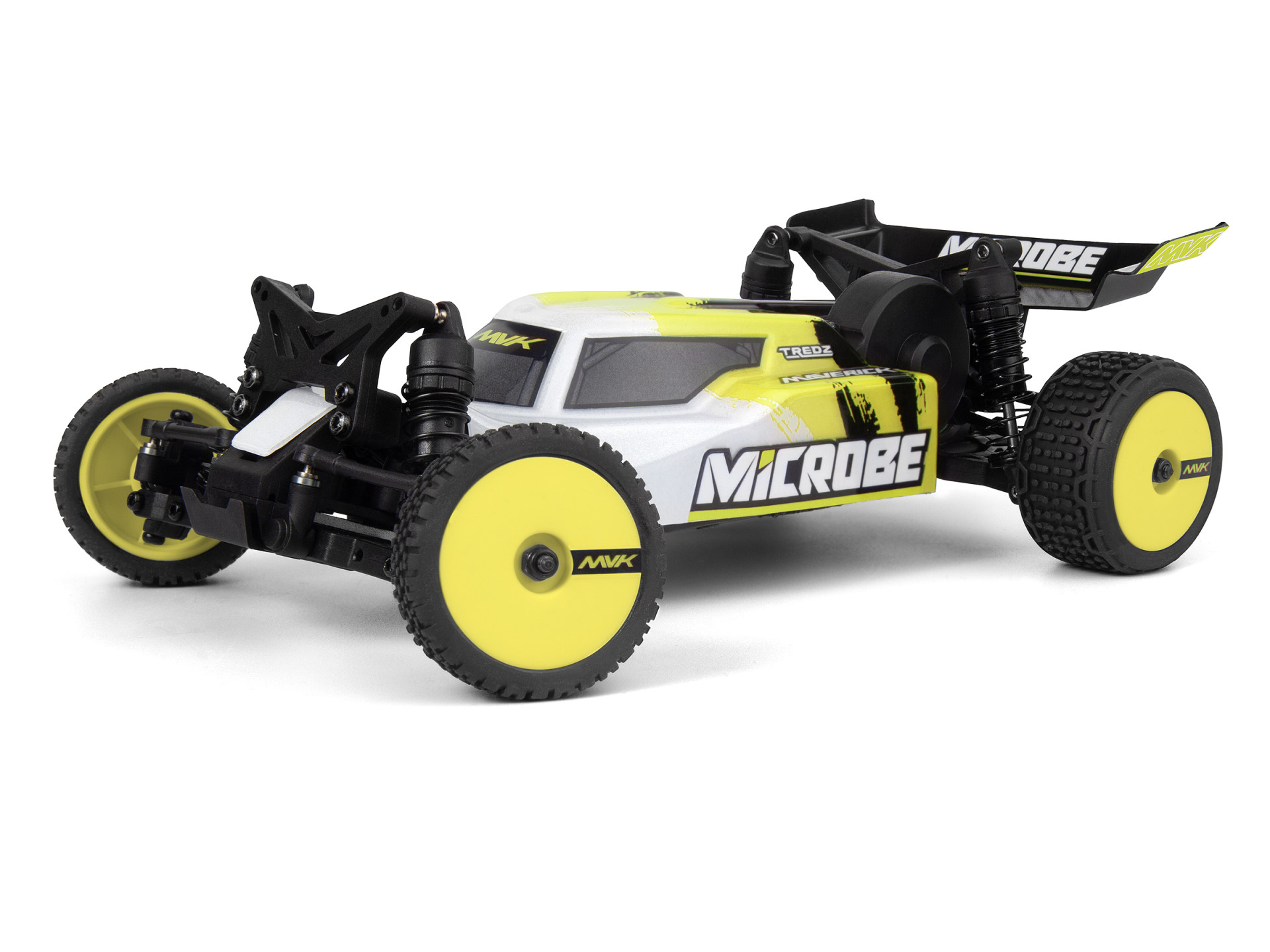 Maverick Microbe 1/24 4WD Mini Elektro Buggy Gelb 150850 - Abbildung 1