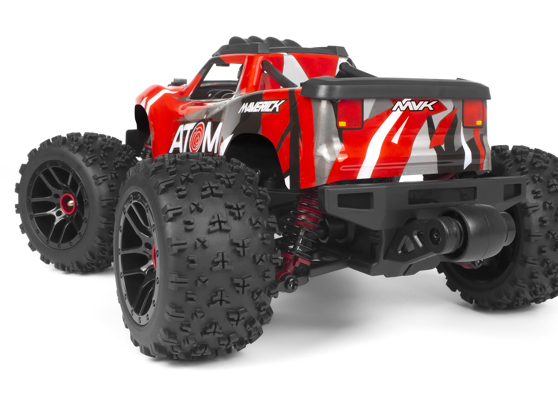 Maverick Atom 1/18 4WD Elektro Monstertruck Rot 150501