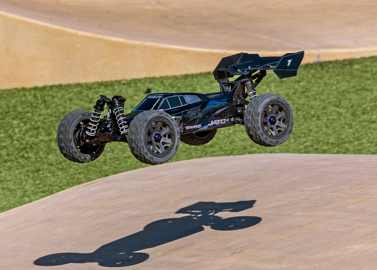 Traxxas JATO 4x4 BL-2S Brushless Buggy schwarz HD-Teile ARTR 90154-4 - Abbildung 10