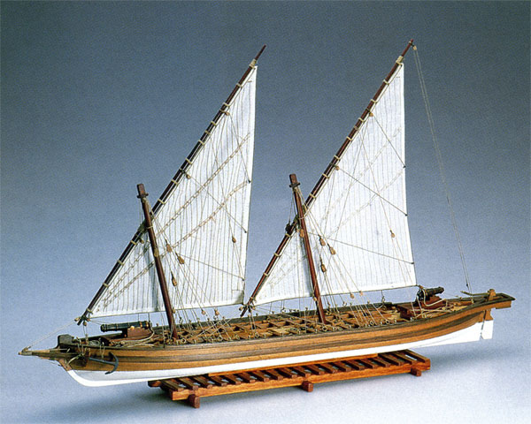 Amati Arrow  Kanonenboot 1814  Baukasten 25005