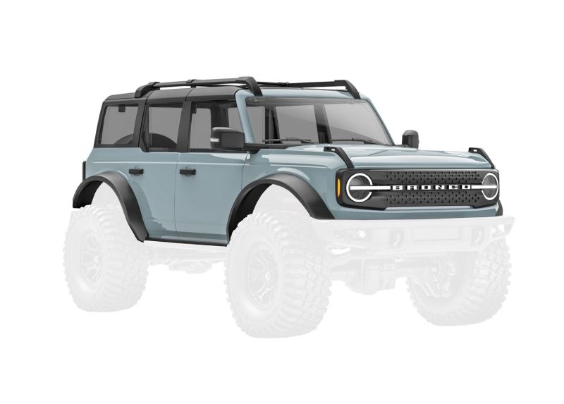 Traxxas Karosserie, Ford Bronco, Cactus Gray (kpl. incl. Anbauteile) 9711-GRAY