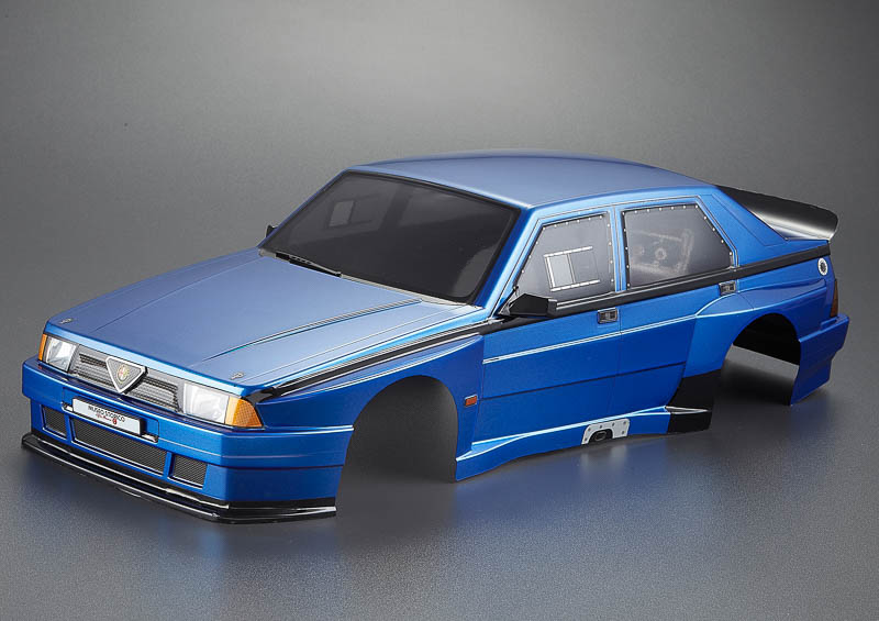 KB48483 Alfa Romeo 75 Turbo Evoluzione Karosserie Blau 195mm RTU