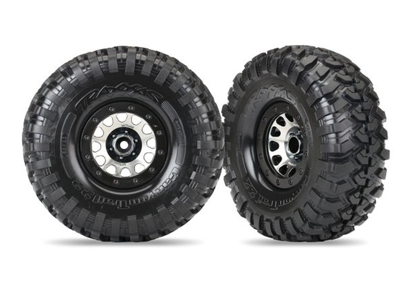 Reifen auf Felge Canyon Trail 2.2' auf Method 105 black chro 8172
