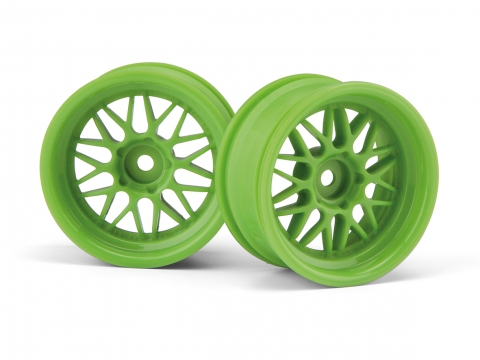 HPI HRE C90 Felge 26mm Grün (6mm Offset/2St) 106772 - Abbildung 1