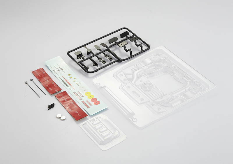 KB48197 Motor Attrappe aus Lexan Type-G unlackiert